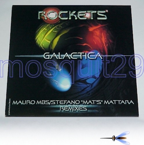 Rockets galactica raro - rockets, 12"