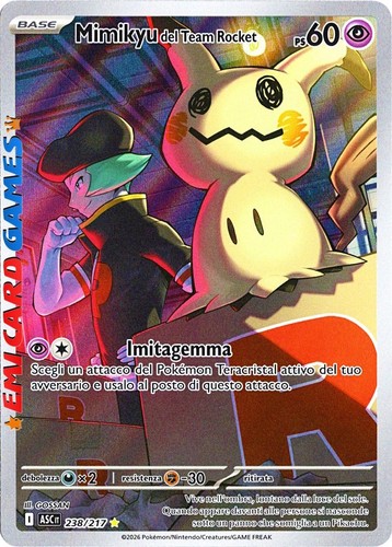 Mimikyu del team rocket - del,