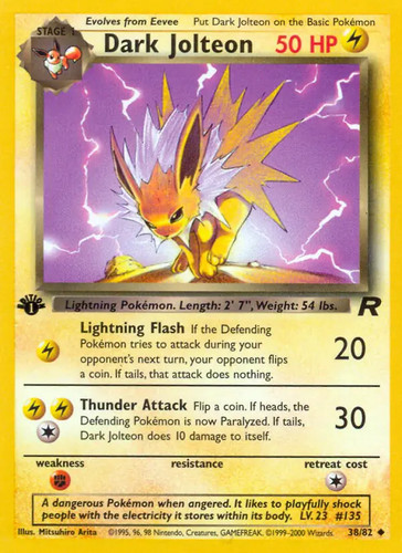 Dark jolteon pokemon - dark,
