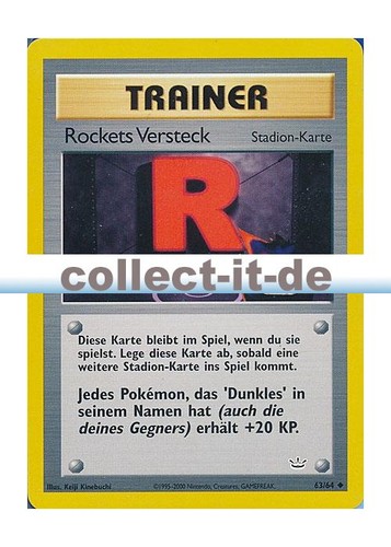 Pokemon neo revelation - revelation, 63/64