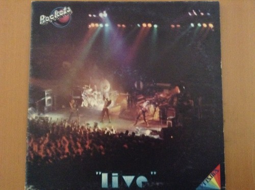 Rockets live lp 1982 - live,