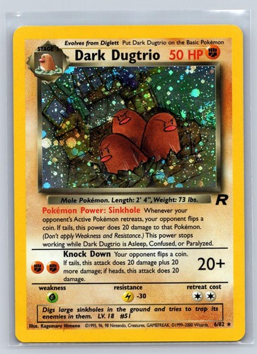 Dark dugtrio r - r, team