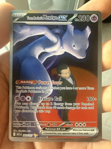 Team rockets mewtwo ex - rockets,