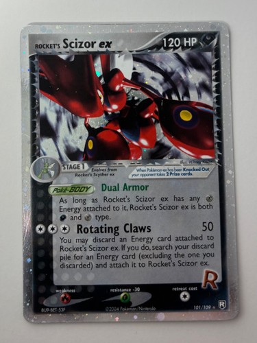 2004 vintage rocket scizor - 2004,