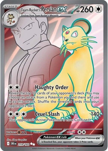Team rocket persian - team, ex