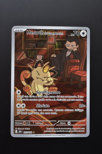 Meowth del team rocket - del,
