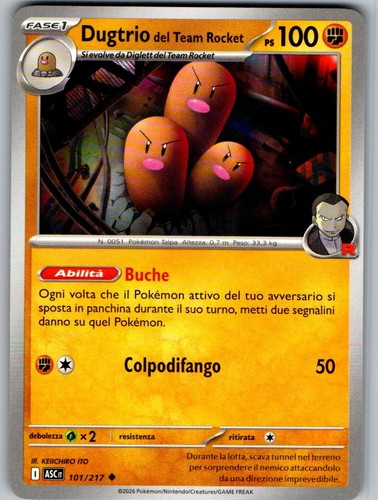 Dugtrio del team rocket - dugtrio,